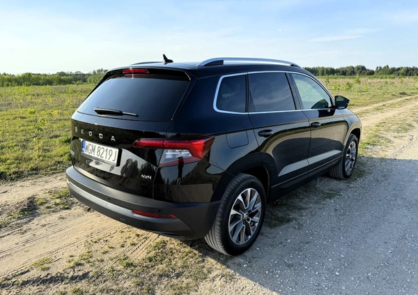 Skoda Karoq cena 109500 przebieg: 99363, rok produkcji 2021 z Gniew małe 254